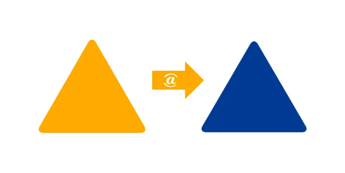 Yellow to blue migration to signify active directory migration