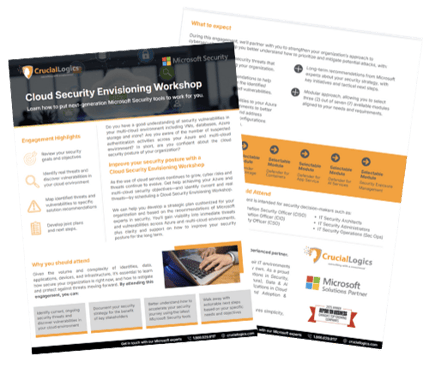 Cloud Security Workshop Mock-up