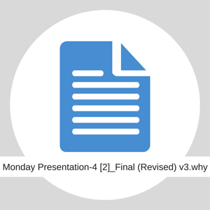 With good document management, you don't need to worry about using the right version of the file