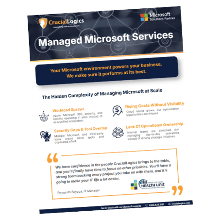 Enterprise Managed Microsoft Services Mock Up